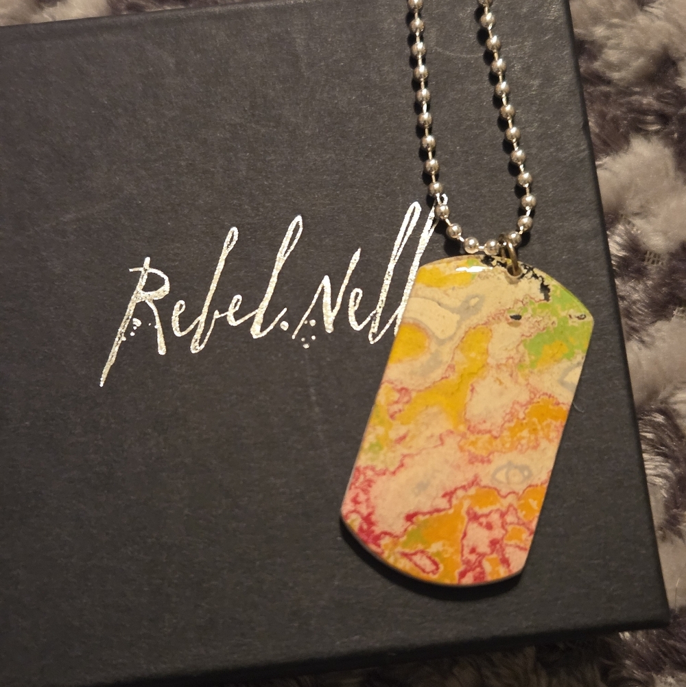 Rebel Nell Colorful Pendant Necklace